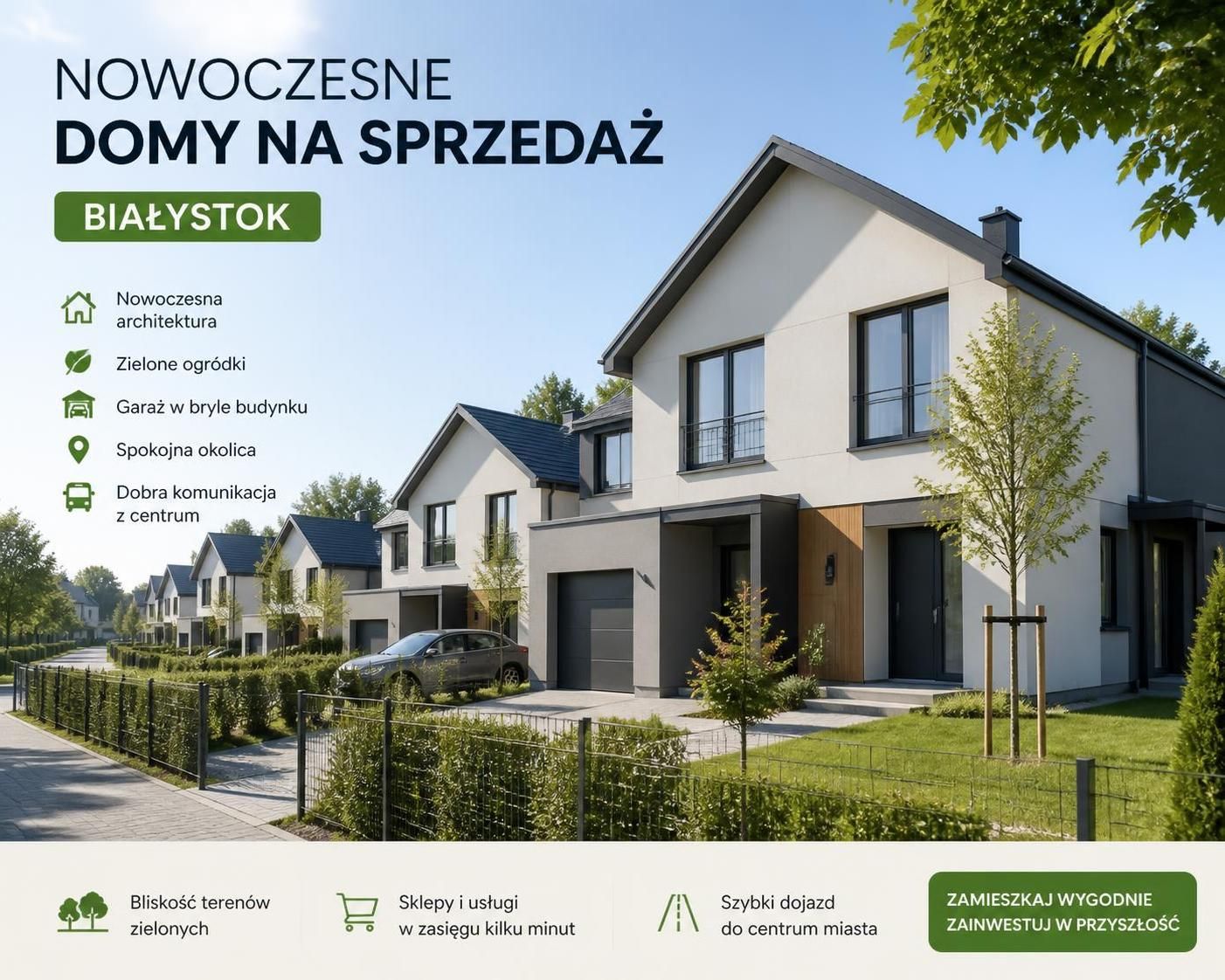 znajdź idealny dom na sprzedaż w białymstoku. przegląd najciekawszych ofert dostępnych na rynku nieruchomości.
