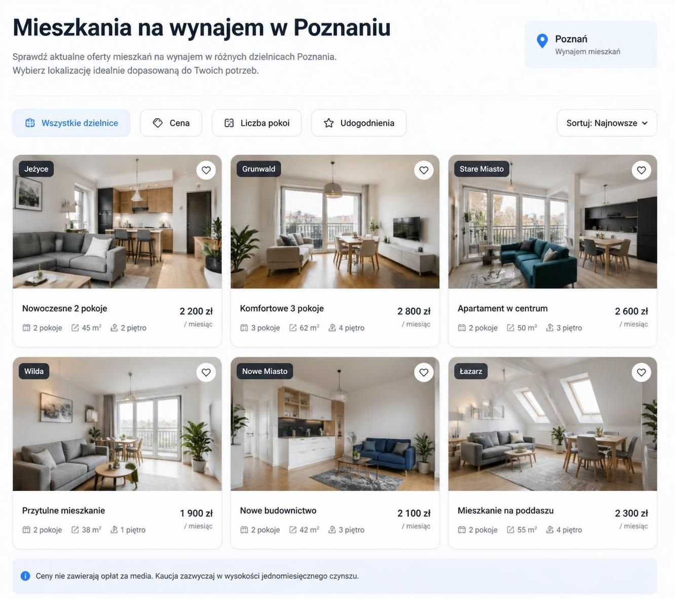dowiedz się, na co zwrócić uwagę wynajmując mieszkanie w poznaniu oraz gdzie znaleźć najlepsze oferty. praktyczne porady i sprawdzone źródła dla przyszłych najemców.