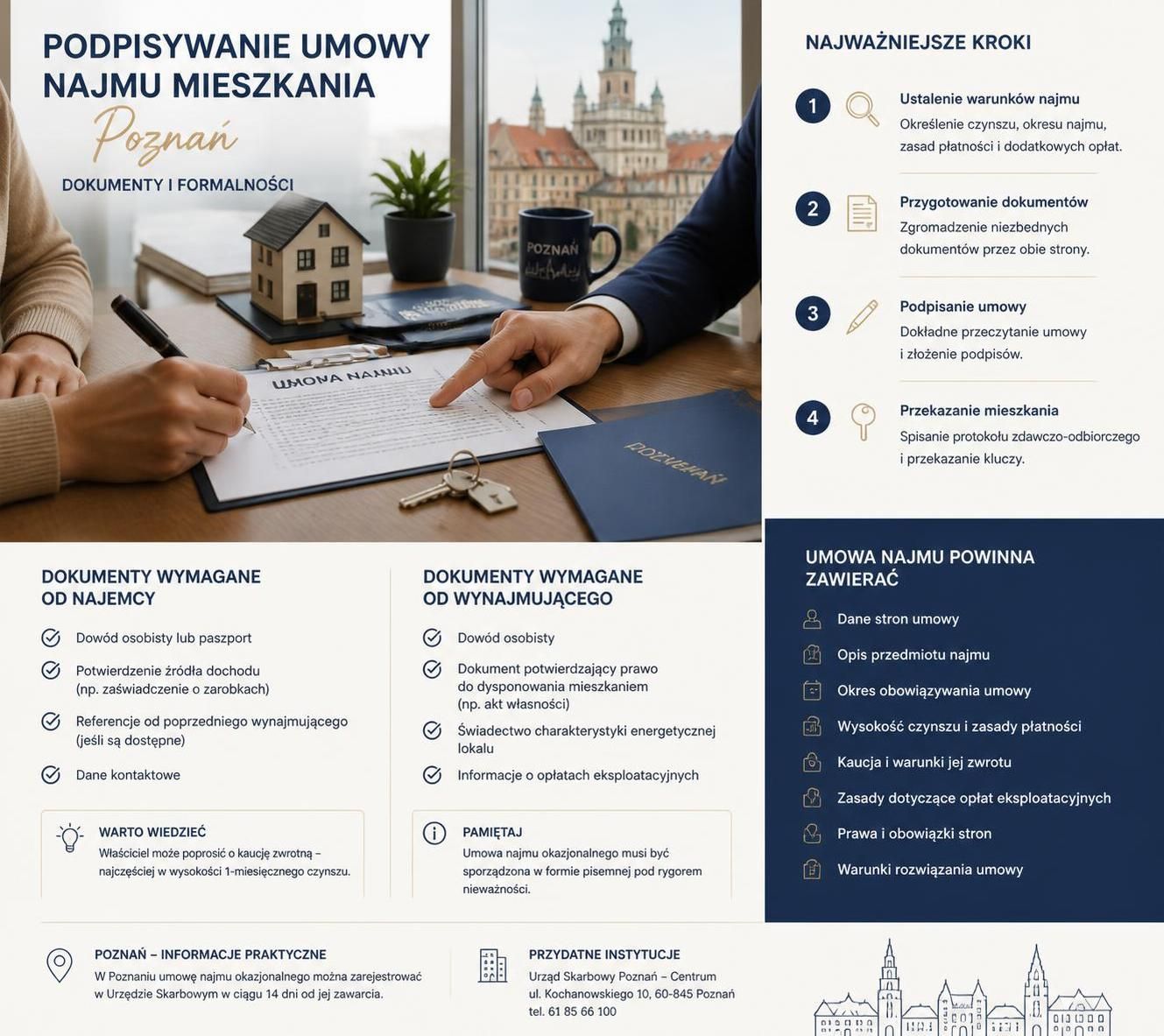 dowiedz się, na co zwrócić uwagę przy wynajmie mieszkania w poznaniu i gdzie znaleźć najlepsze oferty. praktyczne porady i wskazówki dla poszukujących idealnego lokum.