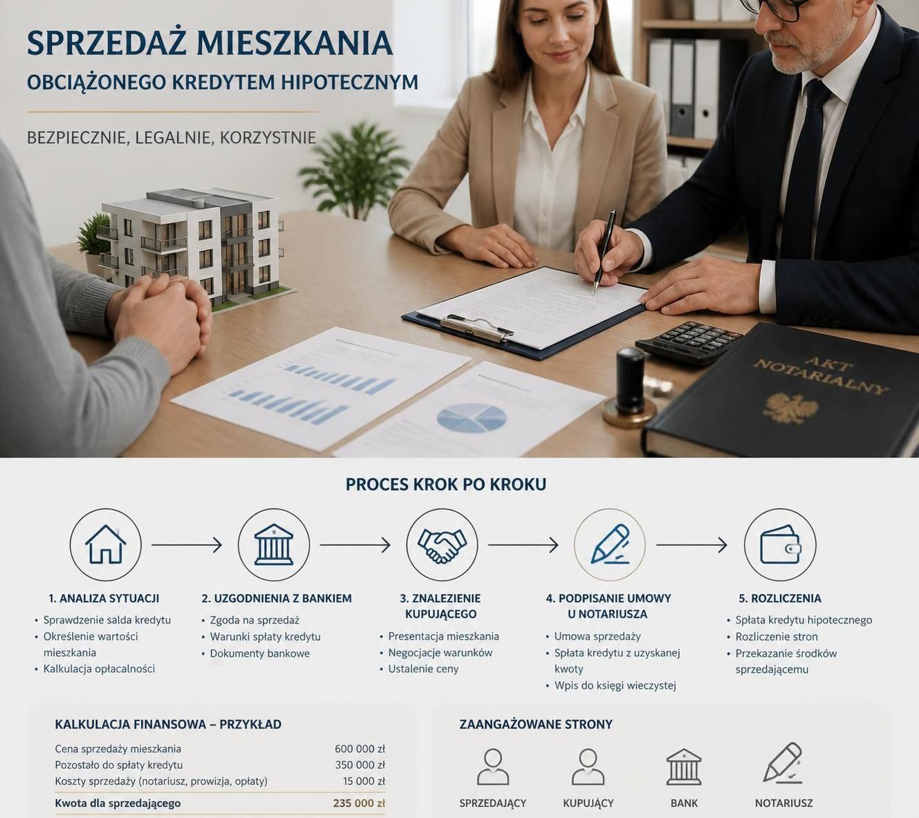 dowiedz się, jak sprzedać mieszkanie z kredytem hipotecznym i uniknąć problemów prawnych. praktyczne porady i wskazówki krok po kroku.
