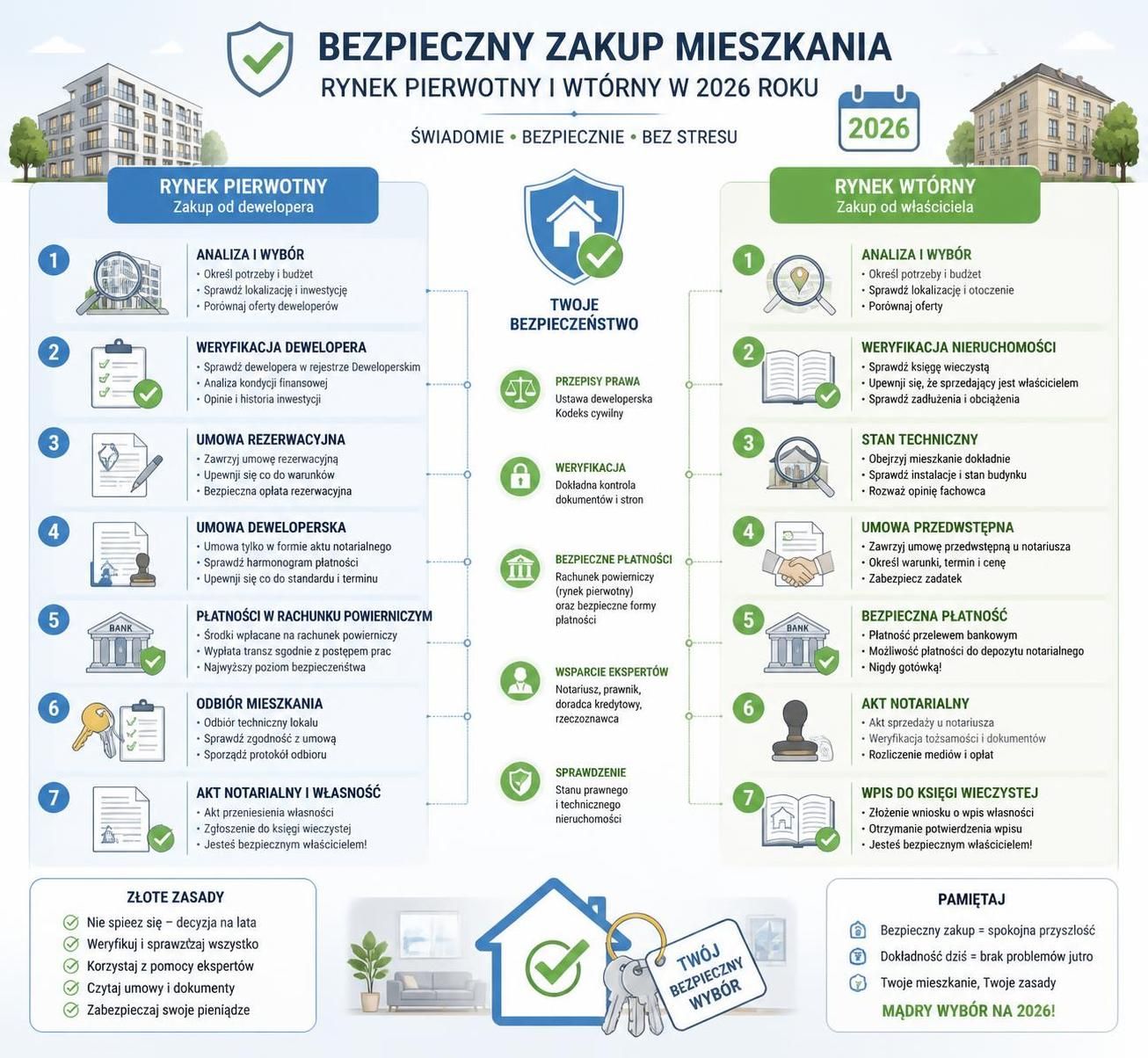dowiedz się, czy w 2026 roku lepiej wybrać mieszkanie od dewelopera czy z rynku wtórnego. porównanie zalet i wad obu opcji, które pomogą ci podjąć najlepszą decyzję.
